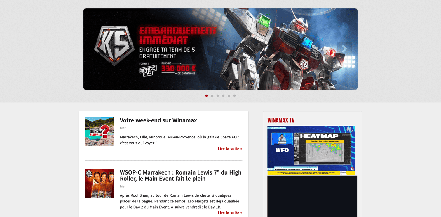 Winamax Casino